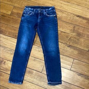 Silver boyfriend Jeans